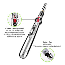 Load image into Gallery viewer, Electric Acupressure Pen Pain Relief Laser Therapy Electronic Meridian Energy Pen
