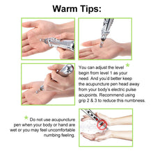 Load image into Gallery viewer, Electric Acupressure Pen Pain Relief Laser Therapy Electronic Meridian Energy Pen
