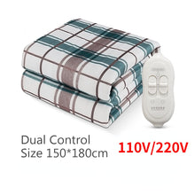 Load image into Gallery viewer, Electric Blanket Thicker Heater Double Body Warmer 150*120cm Heated Blanket Thermostat Electric Heating Blanket Electric Heating
