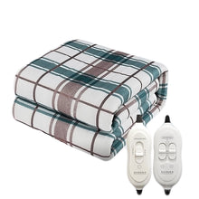 Load image into Gallery viewer, Electric Blanket Thicker Single Electric Mattress Thermostat Security Electric Heating Double Three People Blanket Warm 110-220V
