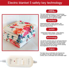 Load image into Gallery viewer, Electric Blanket with Thermostat Thicker Heater Double Body Warmer Heated Blanket Electric Heating Blanket Electric Heating Mat

