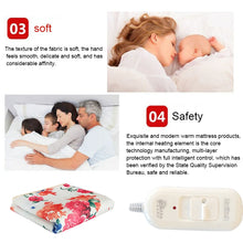 Load image into Gallery viewer, Electric Blanket with Thermostat Thicker Heater Double Body Warmer Heated Blanket Electric Heating Blanket Electric Heating Mat
