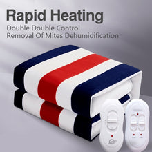 Load image into Gallery viewer, Electric Heated Blanket 220V Thicker Heating Blanket Thermostat Carpet For Double Body Winter Warmer Sheets Electric Mattress
