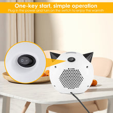 Load image into Gallery viewer, Electric Heater Home Desktop Air Heater Warmer Silent Radiator Fans Central Heating Thermostat Low Consumption House Heating
