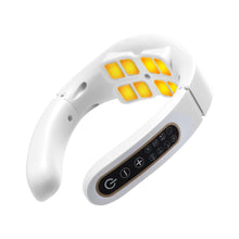 Load image into Gallery viewer, Electric Neck Cervical  Massager 4-Head Heating Deep Kneading Physiotherapy TENS Micro Current Pulse 6 Modes 15-level Shoulder
