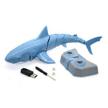 Load image into Gallery viewer, Electric Simulation Waterproof Fish RC Shark 2.4G 20 Minutes Long Battery Life Summer Water Swimming Toddlers Toys For Kids Gift
