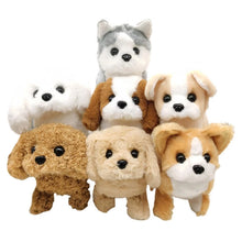Load image into Gallery viewer, Electric Plush Simulation Display Mold Teddy Corgi Dog Rabbit Tail Wagging Ass Shaking Toy Robot for Children Interesting

