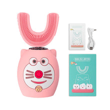 Load image into Gallery viewer, Electric Toothbrush for Kids U-shaped Smart 360 Degrees Silicon Automatic Ultrasonic Teeth Tooth Brush Cute Cartoon for Children
