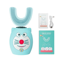 Load image into Gallery viewer, Electric Toothbrush for Kids U-shaped Smart 360 Degrees Silicon Automatic Ultrasonic Teeth Tooth Brush Cute Cartoon for Children
