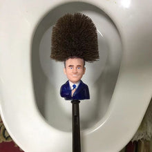 Load image into Gallery viewer, Emmanuel Macron Brosse WC Brosse de toilette France President Trump Toilet Brush Funny
