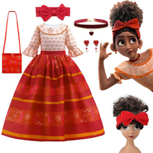 Load image into Gallery viewer, Encanto Girls Dolores Costume Mirabel Isabela Cosplay Dress Toddler Louisa Princess Dress Up Fancy Children Clothes Vestido

