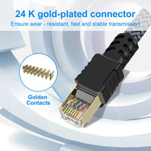 Load image into Gallery viewer, Ethernet Cable Cat7 Lan Cable UTP CAT 7 RJ 45 Network Cable RJ45 Cat7 Internet Cable Patch Cord for Modem Router Cable Ethernet
