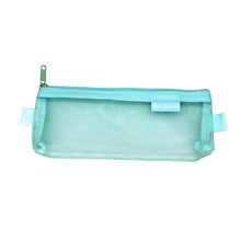 Load image into Gallery viewer, Pencil Case Transparent Mesh School Pencil Bag Capacity Nylon Pen Bag Case For Kid Gift

