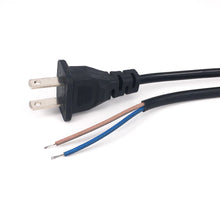 Load image into Gallery viewer, AC Power Extension Cable US Japan Plug Power Supply Cord 1.5m 18AWG For Electrical Sockets Outdoor Lamp Bulb Light
