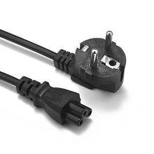 Load image into Gallery viewer, Power Cord Cable Euro IEC C5 Power Extension Cable 1.2m 6ft Laptop AC Power Cable For HP Dell Lenovo Notebook LG TV Printer
