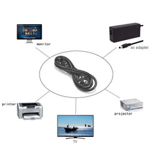 Load image into Gallery viewer, Power Cord Cable Euro IEC C5 Power Extension Cable 1.2m 6ft Laptop AC Power Cable For HP Dell Lenovo Notebook LG TV Printer
