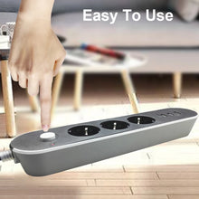 Load image into Gallery viewer, Plug Household Charger Power Strip Universal Extension Cord Charging Overload Protection 3 USB Ports Socket 10A 250V Square
