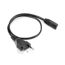 Load image into Gallery viewer, Power Cable 2pin IEC320 C7 Power Extension Cord For Dell Laptop Charger Canon Epson Printer Radio Speaker PS4 XBOX One S

