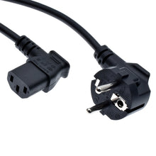 Load image into Gallery viewer, Euro Plug Cable IEC C13 Computer Power Cable Extension Cord 0.3m 1m 1.5m 2.5m EU Power Cable For Monitor PSU Antminer Printer
