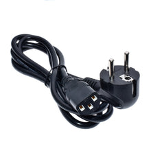 Load image into Gallery viewer, Euro Plug Cable IEC C13 Computer Power Cable Extension Cord 0.3m 1m 1.5m 2.5m EU Power Cable For Monitor PSU Antminer Printer
