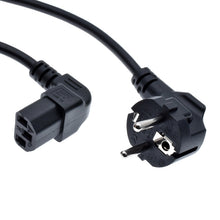 Load image into Gallery viewer, Euro Plug Cable IEC C13 Computer Power Cable Extension Cord 0.3m 1m 1.5m 2.5m EU Power Cable For Monitor PSU Antminer Printer
