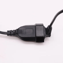 Load image into Gallery viewer, 90 Degree Male Plug To Female Socket Power Extension Cable For PC Computer PDU 0.3m/0.6m EU 2 Prong Bend Angled AC Cord
