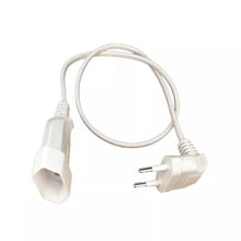 Load image into Gallery viewer, 90 Degree Male Plug To Female Socket Power Extension Cable For PC Computer PDU 0.3m/0.6m/1.8m EU 2Prong
