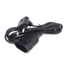 Load image into Gallery viewer, European 2 Prong VDE Plug to CEE7/16 Outlet Socket Power Extension Cord,Schuko CEE7 Angled Extension cords
