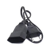 Load image into Gallery viewer, 2 Prong Male to Female Power Extension Cord VDE Certificated Copper Cable 0.5m/1m/2m/3m/4m/5m
