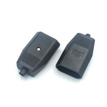 Load image into Gallery viewer, European Standard Female Hole Socket Two-pole Power Extension Cord Plug Outlet
