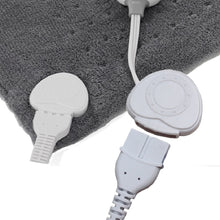 Load image into Gallery viewer, Extra Large 12*24'' 110V 85W Washable Electric Blanket Heating Pad for Back Pain Relief Auto Off Heat Therapy Warmer Pad US Plug
