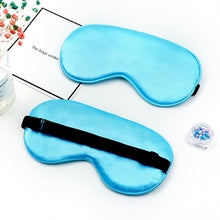 Load image into Gallery viewer, 1pcs Eye Cover Imitated Silk Sleep Eye Mask Sleeping Padded Shade Patch Eyemask Blindfolds Women Men Travel Relax Rest
