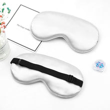Load image into Gallery viewer, 1pcs Eye Cover Imitated Silk Sleep Eye Mask Sleeping Padded Shade Patch Eyemask Blindfolds Women Men Travel Relax Rest
