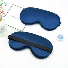 Load image into Gallery viewer, 1pcs Eye Cover Imitated Silk Sleep Eye Mask Sleeping Padded Shade Patch Eyemask Blindfolds Women Men Travel Relax Rest
