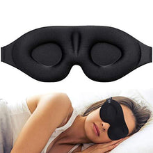 Load image into Gallery viewer, Eye Mask for Sleeping 3D Contoured Cup Blindfold Concave Molded Night Sleep Mask Block Out Light for Women Men
