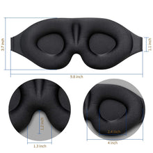 Load image into Gallery viewer, Eye Mask for Sleeping 3D Contoured Cup Blindfold Concave Molded Night Sleep Mask Block Out Light for Women Men
