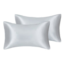 Load image into Gallery viewer, Solid  Silky Satin Skin Care Pillowcase Hair Anti Pillow Case Queen King Full Size Pillow Cover For Sleep
