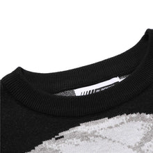 Load image into Gallery viewer, Mens Hip Hop Streetwear Harajuku Sweater Vintage Japanese Style Anime Girl Knitted Cotton Pullover Sweaters Male
