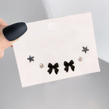Load image into Gallery viewer, Korean Fashion Metal Love Heart Circle Drop Small Earrings for Women Trend Pendant Piercing Earrings Set Jewelry
