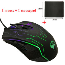 Load image into Gallery viewer, Silent Click USB Wired Gaming Mouse 6 Buttons 3200DPI Mute Optical Computer Mouse Gamer Mice for PC Laptop Notebook Game
