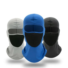 Load image into Gallery viewer, Face Mask Cycling Motorcycle Helmet Breathable Sun Dust Protection CS Full Face Mask Outdoor Headgear Balaclava Hat
