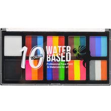 Load image into Gallery viewer, 10 Colors Fancy Dress Beauty Makeup Tool Face Body Art Paint Water Based Oil Painting Halloween Party Makeup Kit Wholesale
