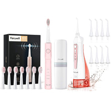 Load image into Gallery viewer, Water Flossers for Teeth 300ML Oral Irrigator Rechargeable Portable Dental 3 Modes Water Tank Waterproof Teeth Cleaner
