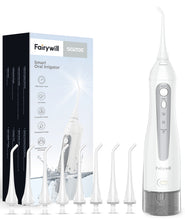 Load image into Gallery viewer, Water Flossers for Teeth 300ML Oral Irrigator Rechargeable Portable Dental 3 Modes Water Tank Waterproof Teeth Cleaner
