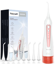 Load image into Gallery viewer, Water Flossers for Teeth 300ML Oral Irrigator Rechargeable Portable Dental 3 Modes Water Tank Waterproof Teeth Cleaner

