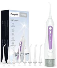 Load image into Gallery viewer, Water Flossers for Teeth 300ML Oral Irrigator Rechargeable Portable Dental 3 Modes Water Tank Waterproof Teeth Cleaner
