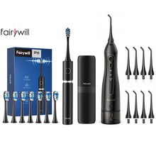 Load image into Gallery viewer, Water Flossers for Teeth 300ML Oral Irrigator Rechargeable Portable Dental 3 Modes Water Tank Waterproof Teeth Cleaner
