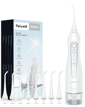 Load image into Gallery viewer, Water Flossers for Teeth 300ML Oral Irrigator Rechargeable Portable Dental 3 Modes Water Tank Waterproof Teeth Cleaner
