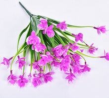 Load image into Gallery viewer, Artificial Flowers Outdoor for Decoration UV Resistant No Fade Faux Plastic Plants Garden Porch Window Kitchen Office Table
