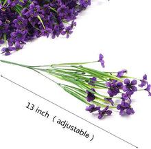 Load image into Gallery viewer, Artificial Flowers Outdoor for Decoration UV Resistant No Fade Faux Plastic Plants Garden Porch Window Kitchen Office Table
